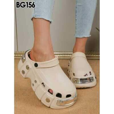 Klapki damskie   7ABG156.BEIGE  (36/41,12par)