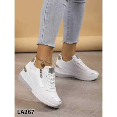 Botki damskie 7ALA267.WHITE (36/41,12par)