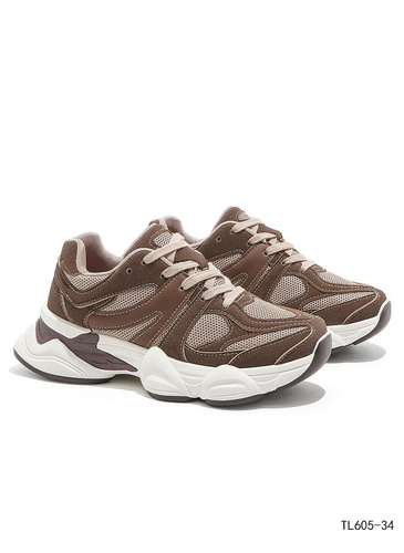 Buty sportowe damskie TL605-63.BEIGE (36/41,12par)