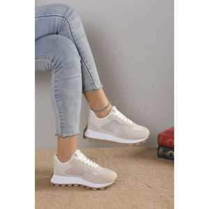 Buty sportowe damskie 7ALA256.BEIGE  (36/41,12par)