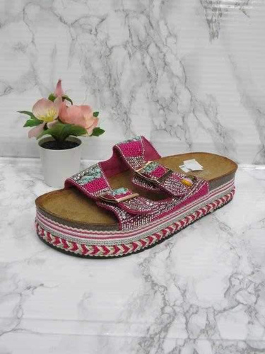 Klapki damskie 7ATHS-91.FUSHIA (36/41,12par)