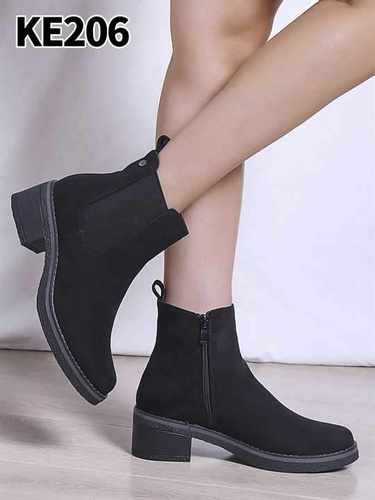 Botki damskie 7AKE206.BLACK (36/41,12par)