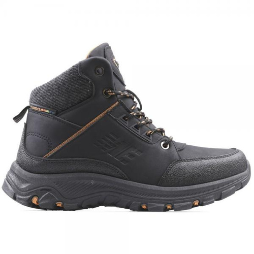 Trzewiki damskie B2040-1.BLACK/CAMEL (36/41,8par)