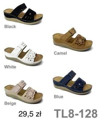 Klapki damskie 7ATL8-128.KOLORDOWYBORU (36/41,12par)