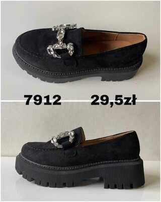 Półbuty damskie 7A7912.BLACK (36/41,12par)