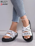 Klapki damskie BG221.WHITE (36/41,12par)