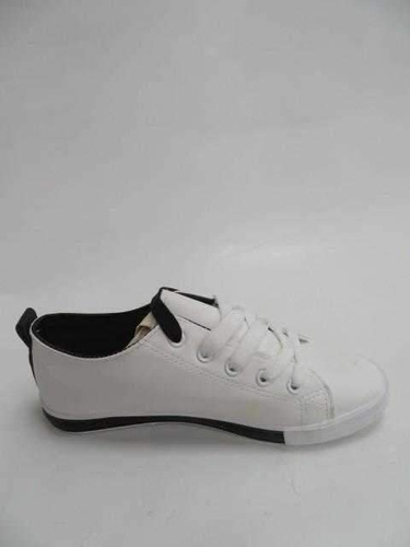 Trampki damskie G601-3.WHITE/BLACK (36/41,12par)