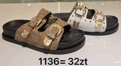 Klapki damskie 7A1136.KOLORDOWYBORU (36/41,12par)