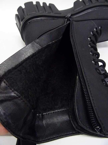 Botki damskie 7A0301-1.BLACK (36/41,8par)