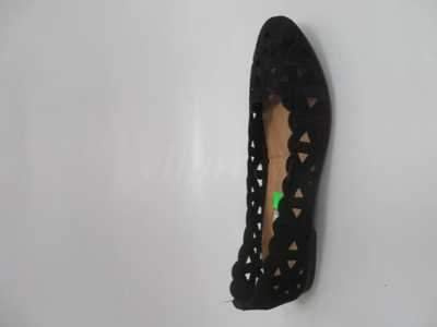 Balerinki damskie 7A2010-10.ALLBLACK (36/41,12par)