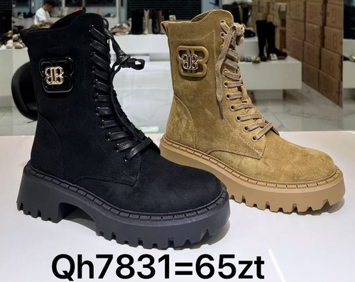 Botki damskie ocieplane 7831.KOLORDOWYBORU (36/41,12par)