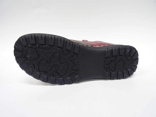 Botki damskie ocieplane   7A9662B-4.RED     (37/42,12par)