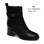 Botki damskie B-3-1364.BLACK (36/41,8par)