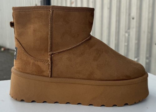 Botki damskie 1942.CAMEL (36/41,12par)