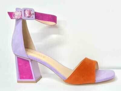 Sandały damskie   7AX8352.ORANGE (36/41,12par)