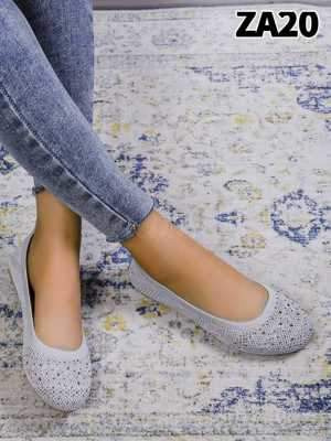 Balerinki damskie 7AZA20.GREY (36/41,12par)