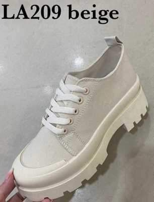 Trampki damskie 7ALA209.BEIGE (36/41,12par)