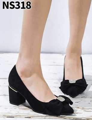 Czółenka damskie 7ANS318.BLACK (36/41,12par)