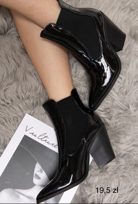 Botki damskie BH326.BLACK MIRROR (36/41,12par)