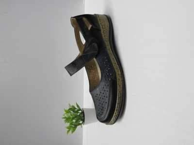 Balerinki damskie 7A9770-9.BLACK (36/41,12par)