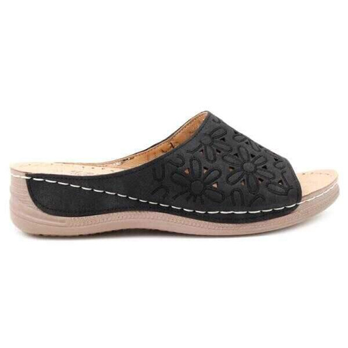 Klapki damskie DE985-5.BLACK (36/41,12par)
