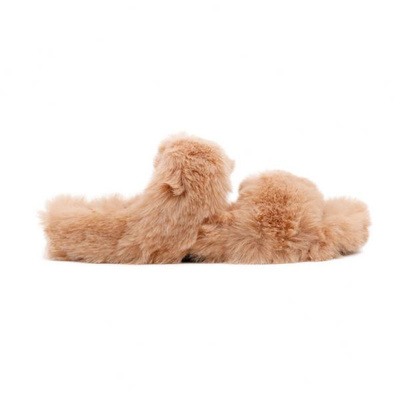 Kapcie damskie HN61-14.CAMEL (36/41,12par)