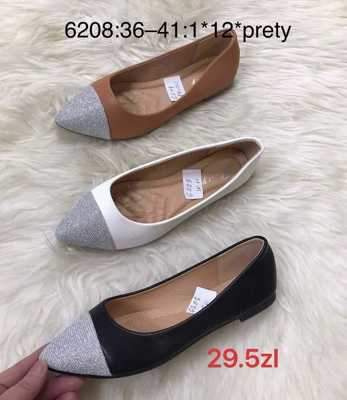 Balerinki damskie 7A6208.KOLORDOWYBORU (36/41,12par)