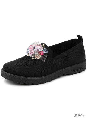 Balerinki damskie 7AJY305A.BLACK (36/41,12par)