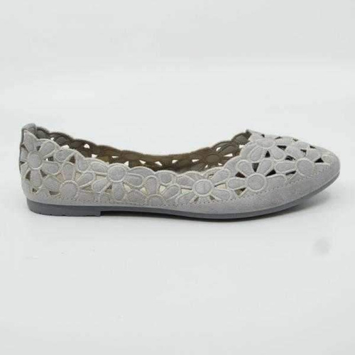 Balerinki damskie F27-6.L.GREY (36/41,12par)