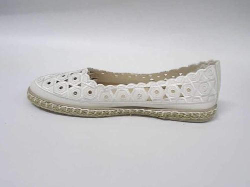 Balerinki damskie 7A8008-2.WHITE (36/41,12par)