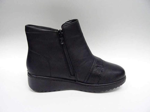 Botki damskie 7A8141-1.BLACK (36/42,12par)