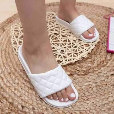 Klapki damskie 7A2068.WHITE (36/41,12par)