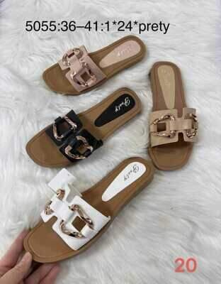 Klapki damskie 7A5055.MIX (36/41,24par)