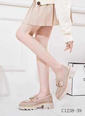 Półbuty damskie 7AC1238-39.KHAKI (36/41,12par)