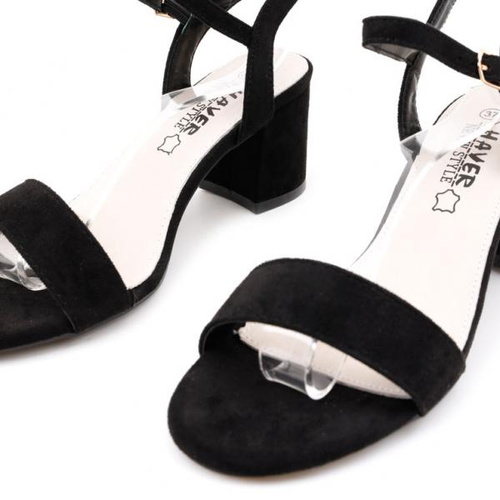 Sandały damskie SY24A-1.BLACK (36/41,12par)