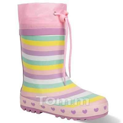 Kalosze dziewczęce 3AT10584-A.PINK (25/30,8par)