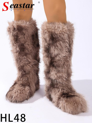 Kozaki damskie HL48.KHAKI (36/41,12par)