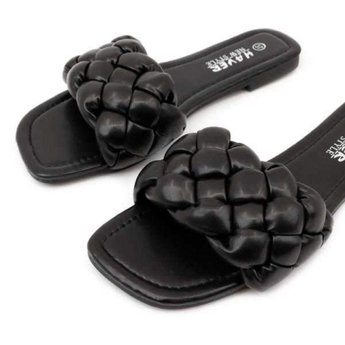 Klapki damskie DH20-1.BLACK (36/41,12par)