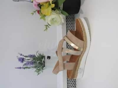 Sandały damskie 7AE6183.BEIGE (36/41,12par)