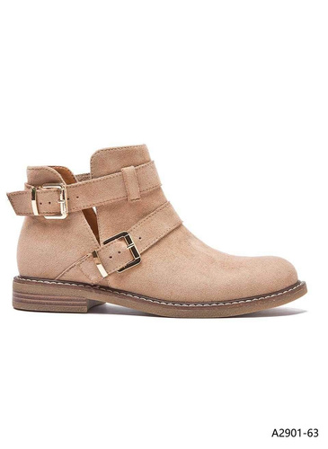 Botki damskie A2901-63.KHAKI (36/41,12par)
