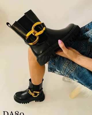 Botki damskie 7ADA80.BLACK (36/41,12par)