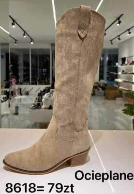 Kozaki damskie 7A6818.BEIGE (36/41,12par)