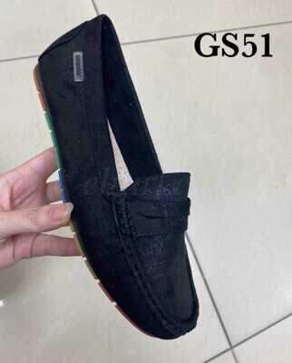 Balerinki damskie 7AGS51.BLACK (36/41,12par)