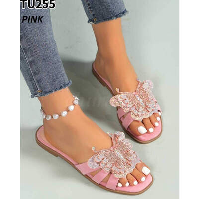 Klapki damskie TU255.PINK (36/41,12par)