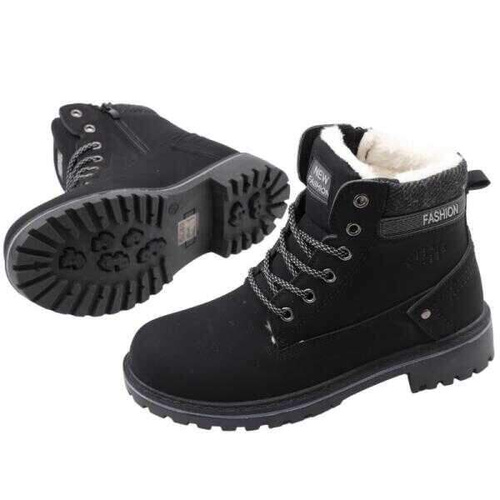 Trzewiki damskie B169-5.BLACK (36/41,8par)