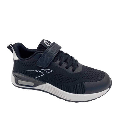 Buty sportowe chłopięce 5AEC266.BLACK/WHITE (32/37,12par)
