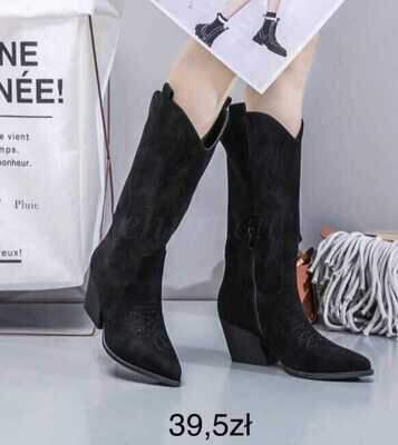 Kozaki damskie ocieplane 7ARQ467.BLACK (36/41,12par)