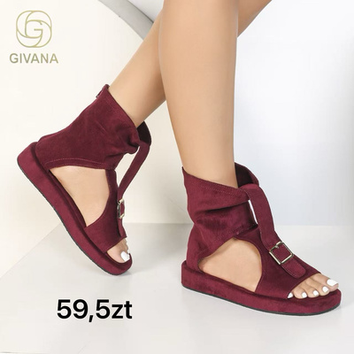 Sandały damskie 7ANN624.WINE (36/41,12par)