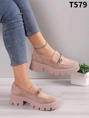 Półbuty damskie 7AT579.PINK (36/41,12par)
