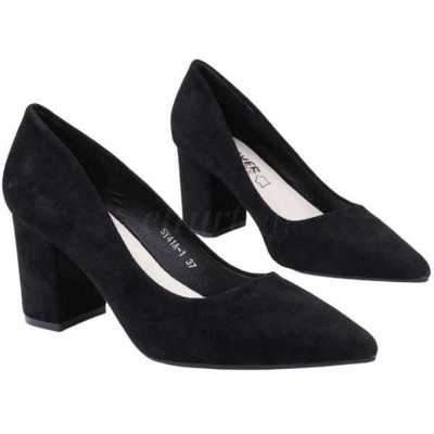 Czółenka damskie 7ASY41A-1.BLACK (36/41,12par)